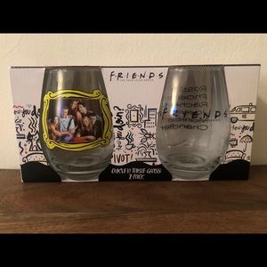 Friends the Television Series Stemless Glasses